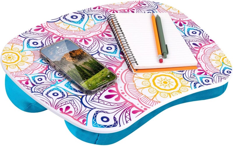 LapGear MyStyle Portable Lap Desk with Cushion - Mandala - Fits up to 15.6 Inch Laptops - Style No. 45327 - Image 1